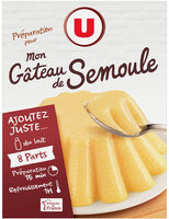 Préparation pour gâteau de semoule boîte de 1 dose, 140g