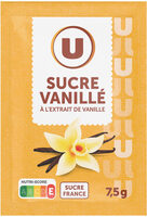 Sucre vanillé étui de 10 sachets - 7,5g