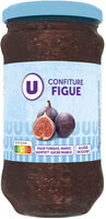 Confiture figue allégée pot de 335g