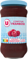 Confiture framboise allégée pot de 335g