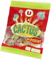 Bonbons gélifiés cactus super acides