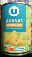 Ananas Morceaux Pur Jus - boîte 3/4 - 340g