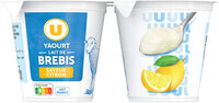 Yaourt au lait de brebis saveur citron 13,2%MG - 4x125g