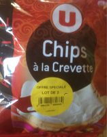 Chips à la Crevette (lot de 2)