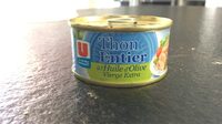 Thon entier à l'huile d'olive vierge extra