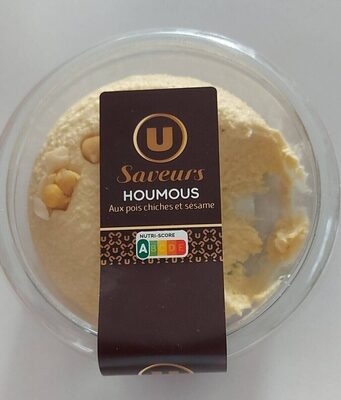 Houmous aux pois chiches et pâte de sésame