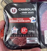 Steaks hachés Charolais façon bouchère 15 % M.G.