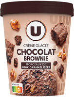 Crème glacée Pot chocolat brownie - pot 350g