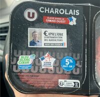 Steak haché charolais 5%
