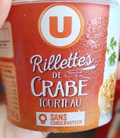 Rillettes de crabe tourteau