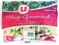 Salade Mélange Gourmand (frisée,mâche,chicorée rouge)