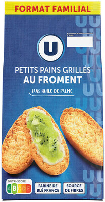 Petits pains grillés au froment 400g