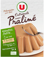 Les entremets préparation pour flan praliné 4 doses, 260g