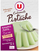 Les entremets préparation pour flan pistache 4 doses, 260g