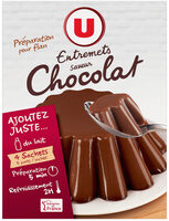 Les entremets préparation pour flan chocolat 4 doses, 344g
