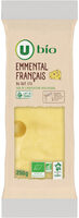 Fromage au lait pasteurisé Emmental français 31%mg, 250g