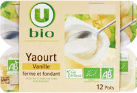 Yaourts fermes et fondants à la vanille 12x125g