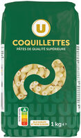 Pâtes Coquillettes qualité supérieure, 1kg