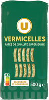 Pâtes Vermicelle qualité supérieure, sachet de 500g