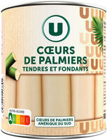 Coeur palmier, boîte 4/4 500g poids net égoutté 500g
