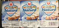 Fromage nature à tartiner (25,1% MG)