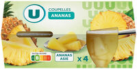Coupelle de fruits à l'ananas x4 - 260g