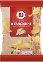 Chips à l'ancienne nature 6 sachets de 30g