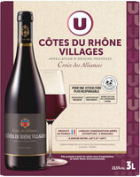 Côtes du Rhone Villages AOP rouge Croix des Alliances