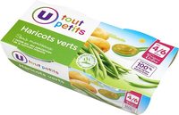 Bols haricots verts 4/6 mois