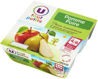 Pots pour bébéb dessert pomme et poire