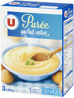 Purée au lait entier