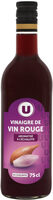 Vinaigre vin rouge aromatisé à l\'échalote