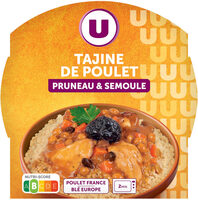 Plat cuisiné Tajine au poulet pruneaux - 300g