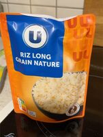 Riz long grain nature micro ondable - 250g