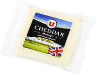 Cheddar mature pasteurisé 4% de MG