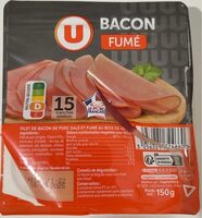 Bacon fumé - 15 tranches 150g