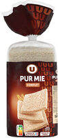 Pain de mie complet sans croute - 21 tranches - 500g