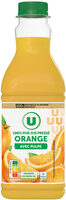 Pur jus réfrigéré d'orange avec pulpe 90cl