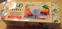 Yaourts aux fruits mixés