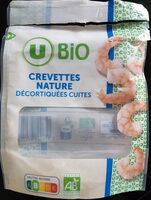 Crevettes cuites et décortiquées 100g