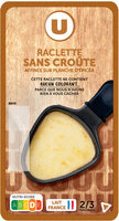 Fromage à Raclette sans croute tranchée, 27%mg, 400g