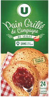 Pain grillé de campagne
