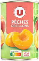 Oreillons de Pêches au sirop léger boîte de 230g