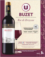 Vin rouge AOP Buzet Roc de Breyssac fontaine à vin 3L