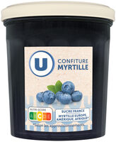 Confiture de myrtilles 370g