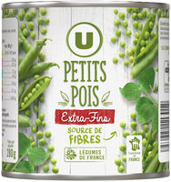 Petits pois extra-fins - Boîte de 280g net égoutté
