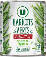 Haricots verts extra-fins - Boîte de 440g net égoutté