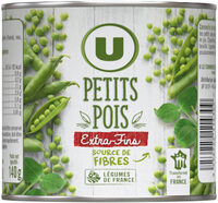 Petits pois extras fins à l'étuvée