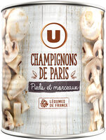 Champignons de Paris pieds et morceaux