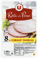 Rôti de porc cuit au four Viande de Porc Française